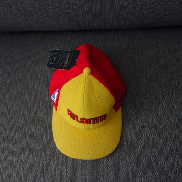 Nike NBA Atlanta Hawks Rewind Pro Swooshflex 4 2002 Baseball Cap - Picture 11 of 16